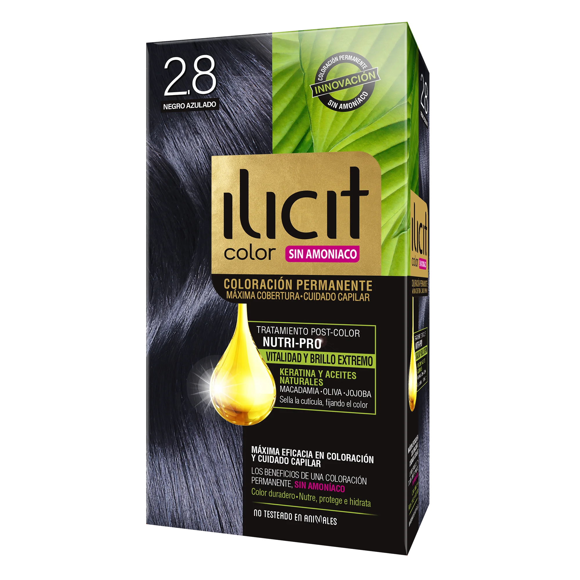 tono 2.8 Negro Azulado