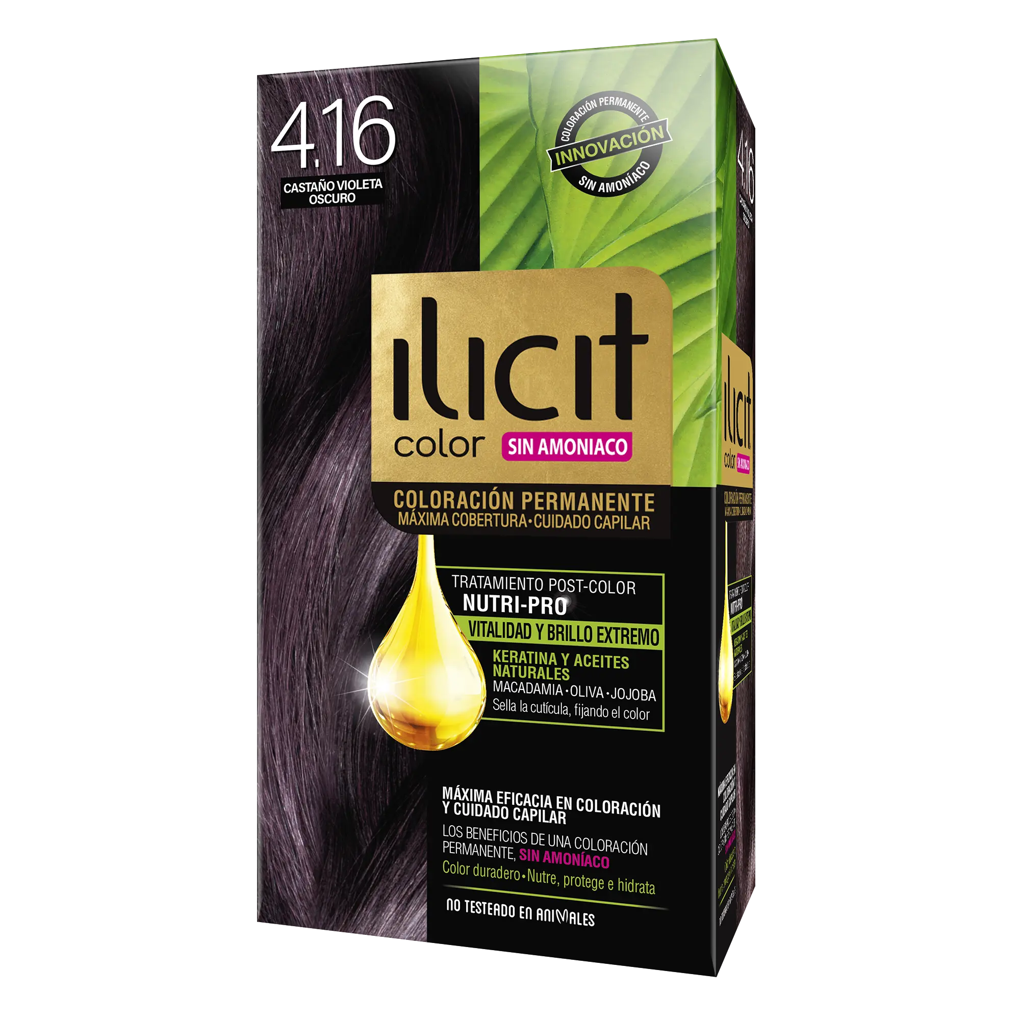 tono 4.16 Castaño Violeta Oscuro