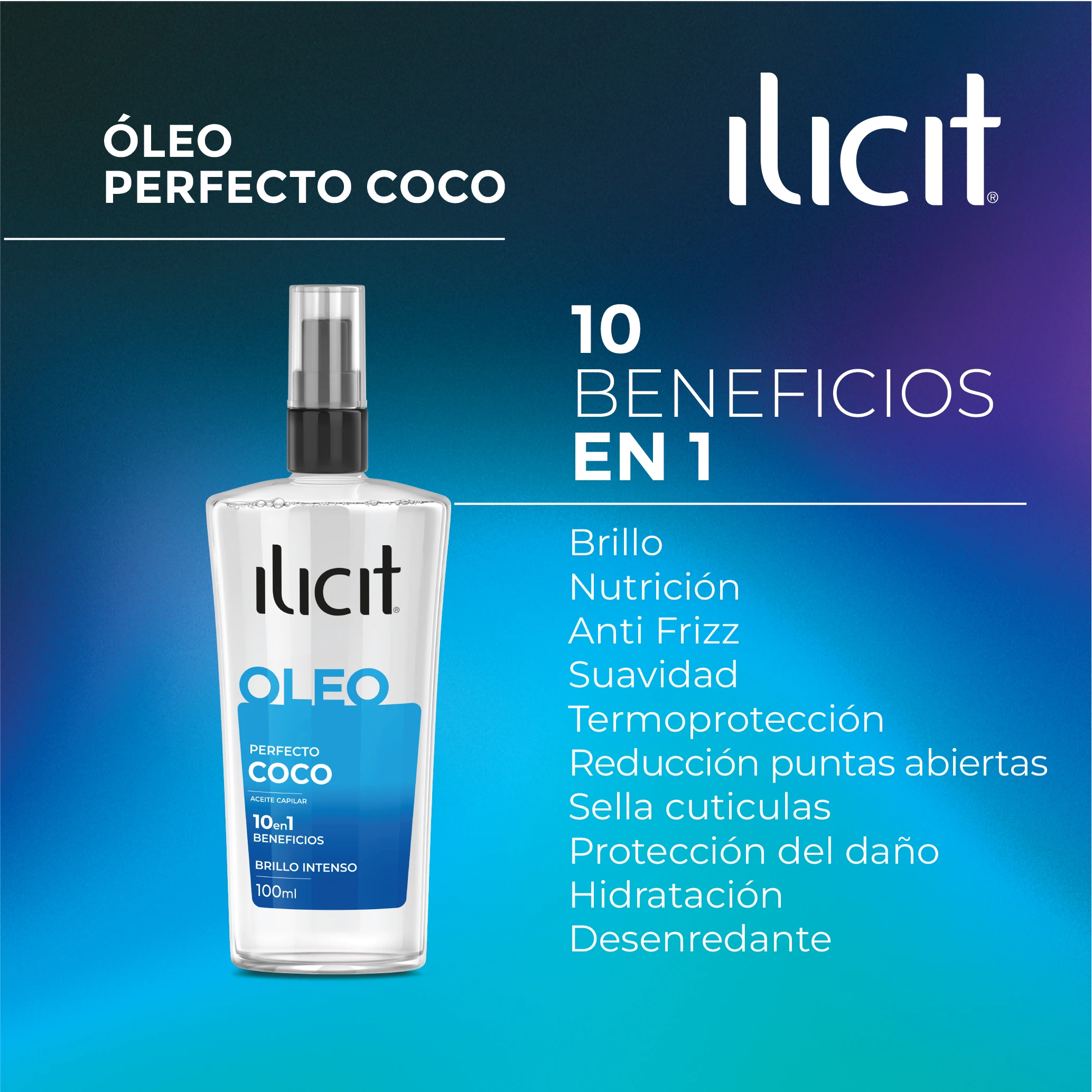 Óleo Perfecto Coco: 10 beneficios en 1